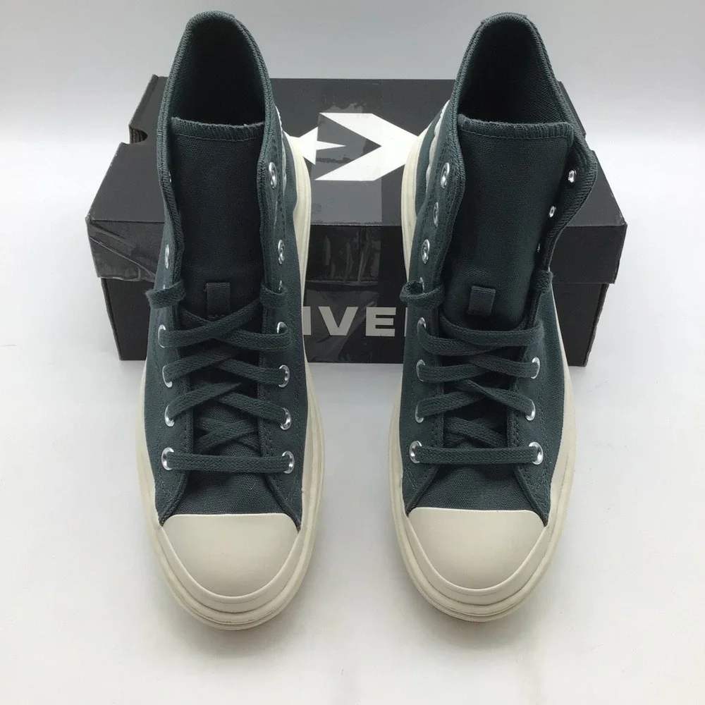 Converse CTAS Lugged Heel Hi Teal Platform Sneakers A10619C‎ Womens Size 8.5 NEW - Picture 3 of 7